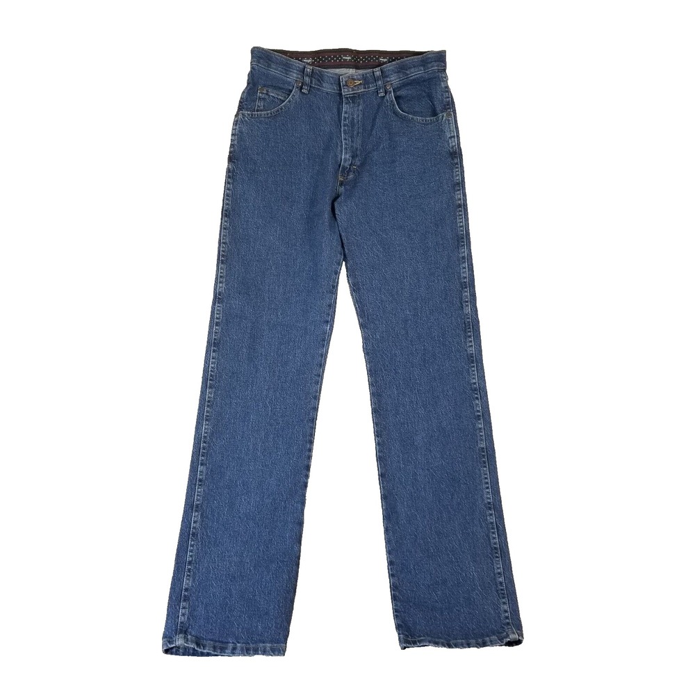 Wrangler jeans men's 32x34 regular straight comfort waist flex stretch denim pan